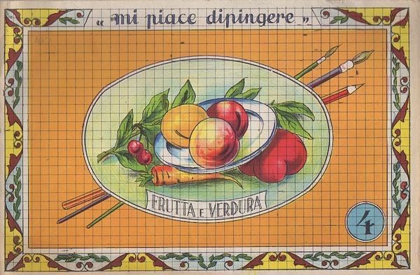 Mi piace dipingere: frutta e verdura.