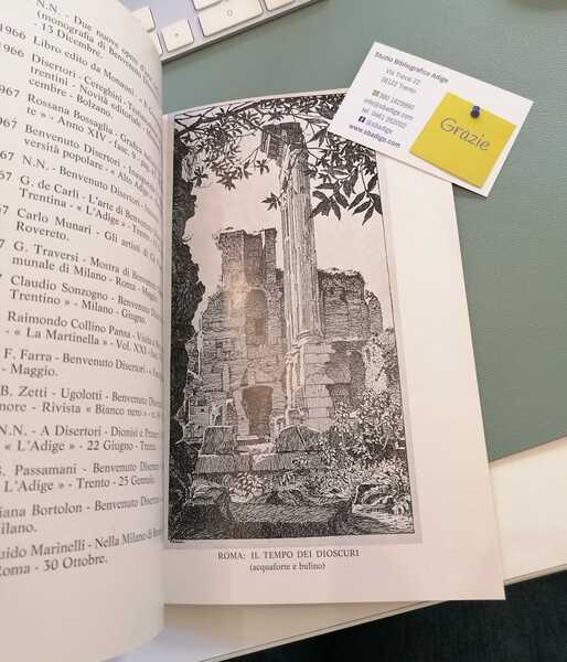 Benvenuto Disertori: bibliografia.