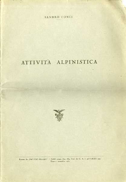 AttivitÃ alpinistica.