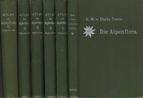 Atlas der Alpenflora.