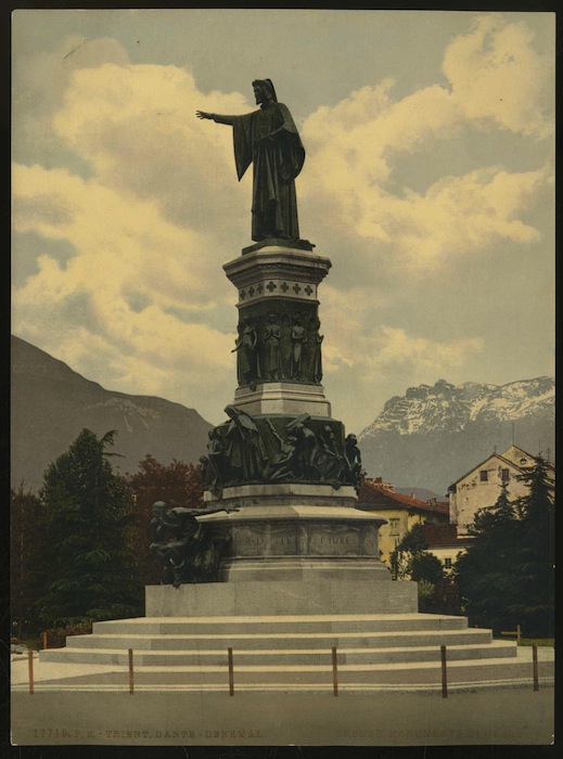 17719. P. Z. - Trient. Dante-Denkmal. Trento. Monumento di Dante.