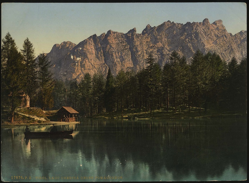 17876. P. Z. - Tirol. Lago Ghedina gegen Pomagognon.