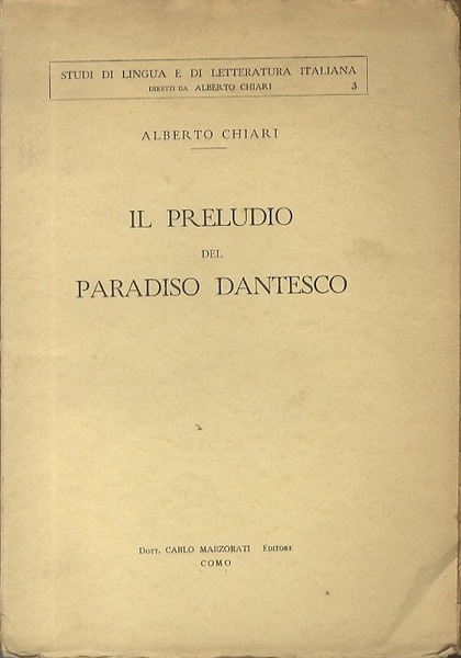 Il preludio del Paradiso dantesco.