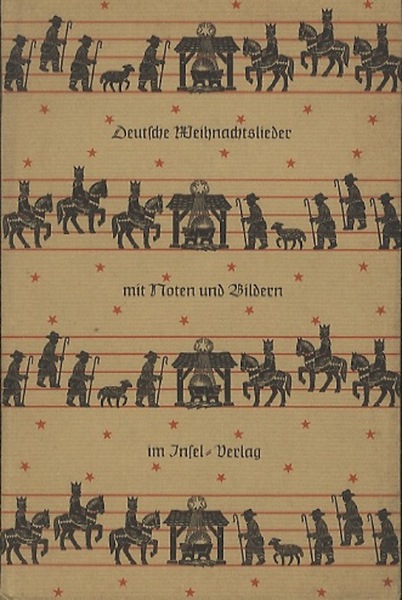 Deutsche Weihnachtslieder mit Noten und Bildern.