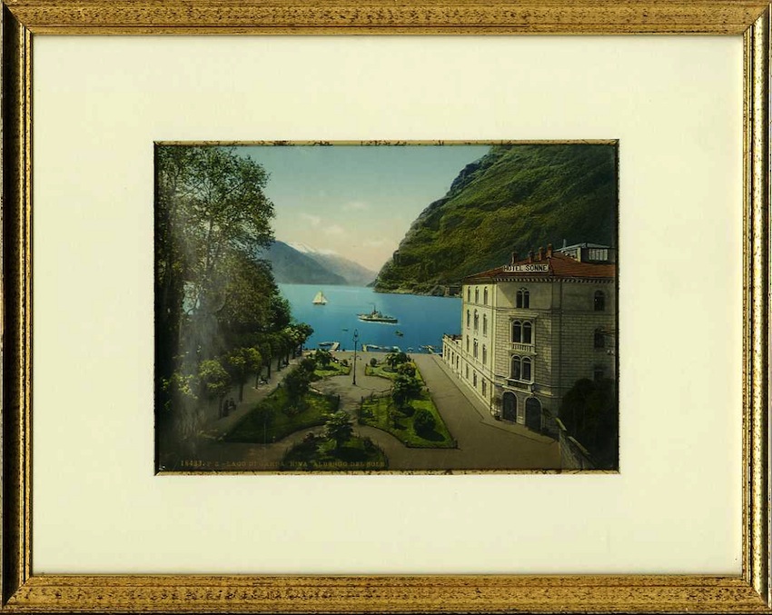 18433 P. Z. Lago di Garda. Riva Albergo del Sole.