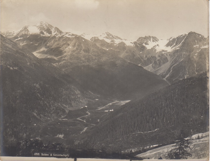 1853. Sulden & SchÃ¶ntafspitze.