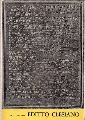 Editto clesiano.