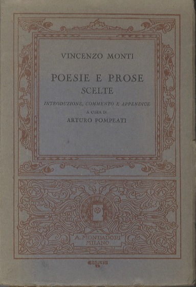 Poesie e prose scelte.