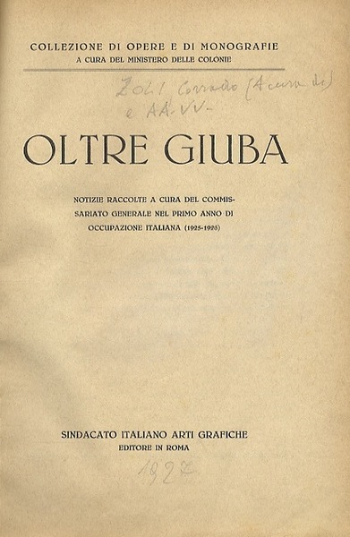 Oltre Giuba.