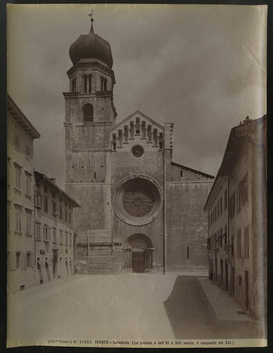 21037. Trento. Cattedrale. (La facciata Ã¨ dell'XI e XIII secolo, …