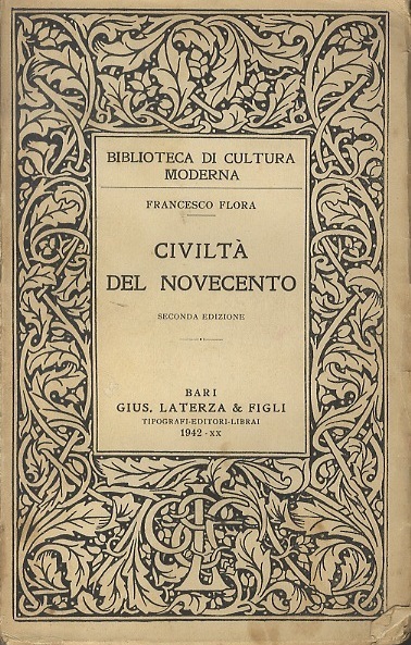 CiviltÃ del Novecento.