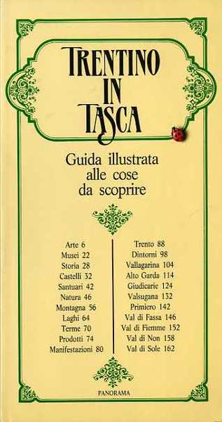Trentino in tasca: guida illustrata alle cose da scoprire.