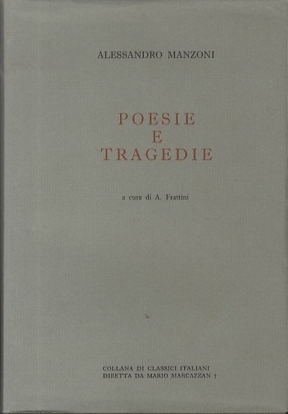 Poesie e tragedie.