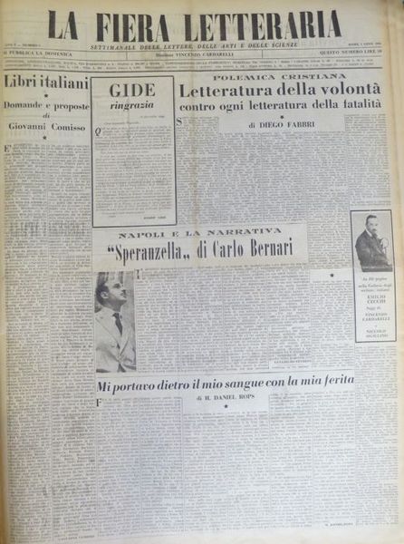 La fiera letteraria: settimanale delle lettere, delle arti e delle …