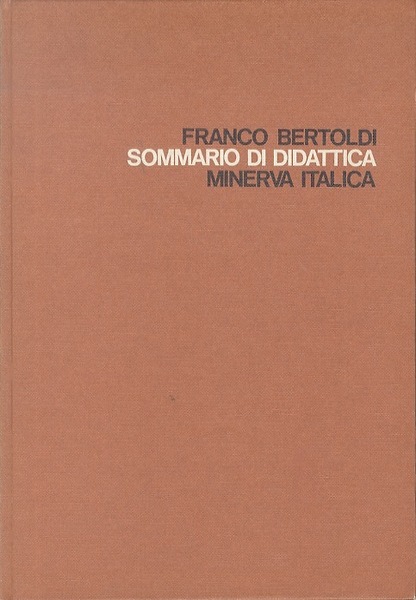 Sommario di didattica.