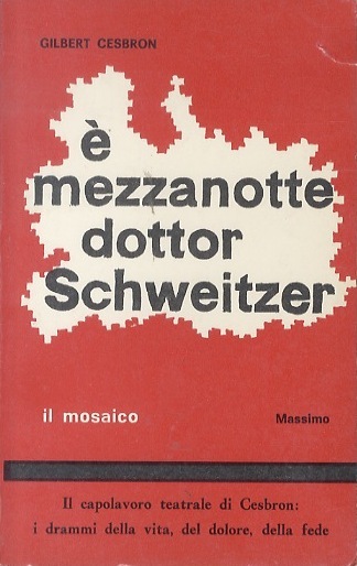 Ãˆ mezzanotte dottor Schweitzer: la statua in frantumi.