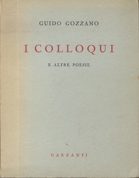 I colloqui e altre poesie.