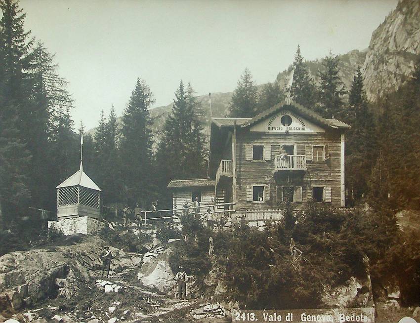 2413. Vale di Genova. Bedole: [SocietÃ Alpinisti Tridentini: Rifugio Bolognini].