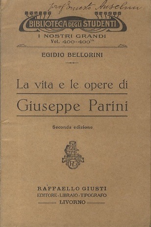 La vita e le opere di Giuseppe Parini.