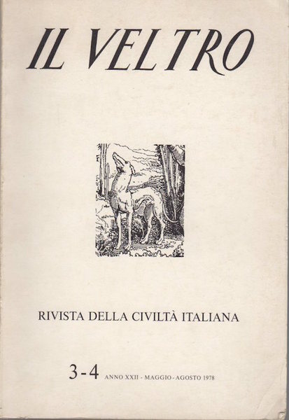 Il veltro: rivista della civiltÃ italiana.