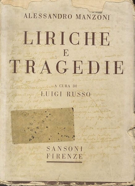 Liriche e tragedie.