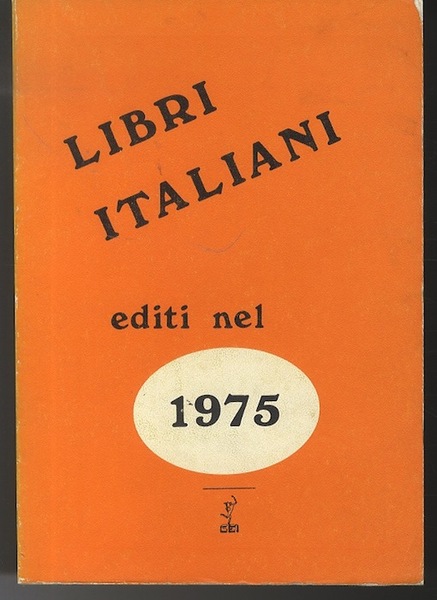 Libri italiani editi nel 1975.