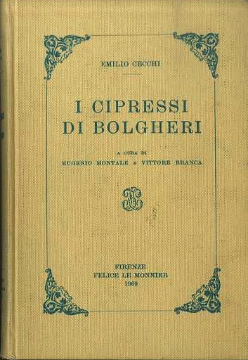 I cipressi di Bolgheri.