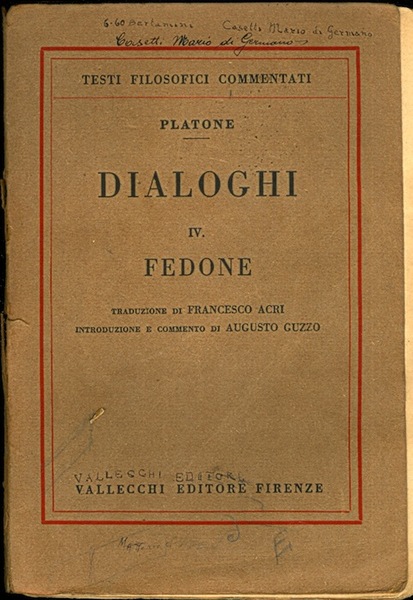 Dialoghi.