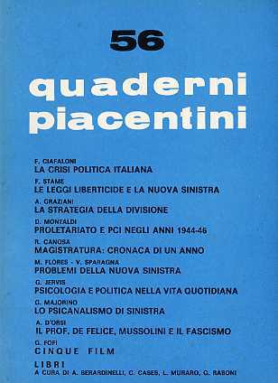 Quaderni piacentini.