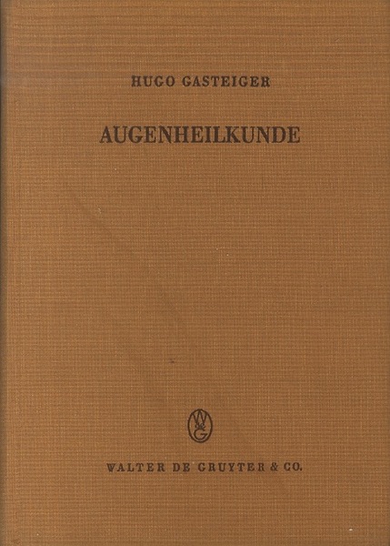 Augenheilkunde.