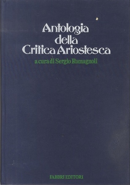 Antologia della critica ariostesca.