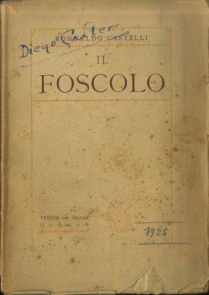 Il Foscolo.