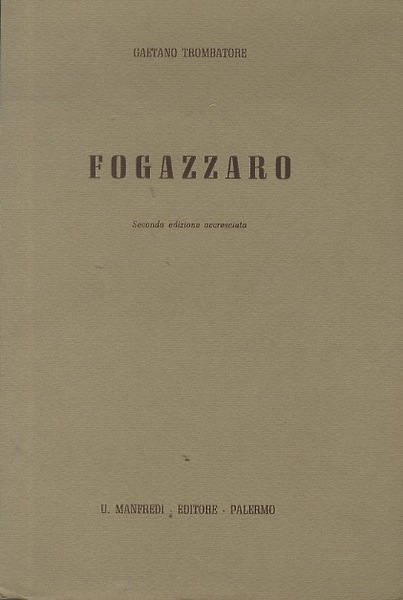 Fogazzaro.