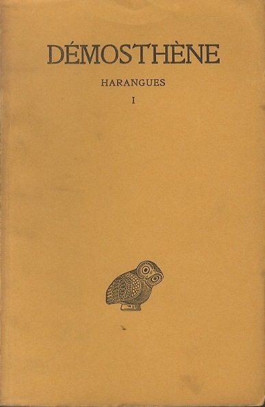 Harangues: texte Ã©tabli et traduit par Maurice Croiset.