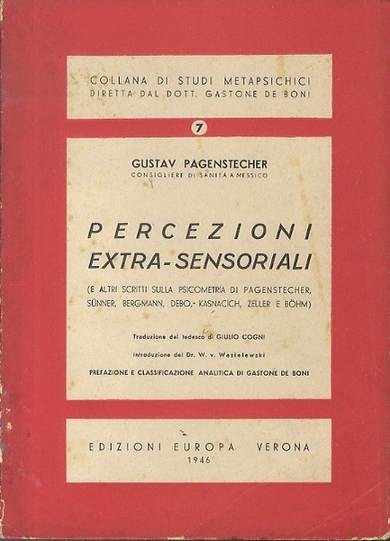 Percezioni extra - sensoriali.