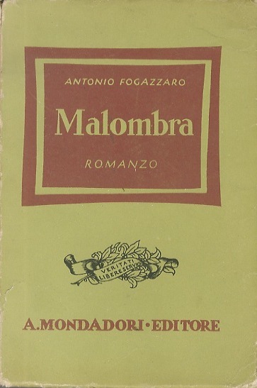 Malombra: romanzo.