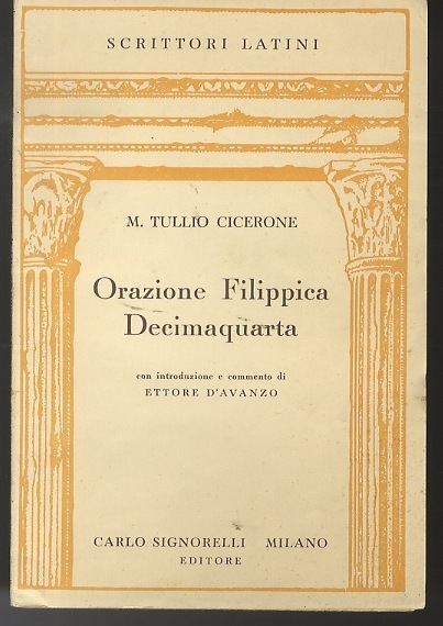 Orazione filippica decimaquarta.