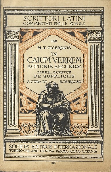 In Caium Verrem actionis secundae: liber quintus De Suppliciis.