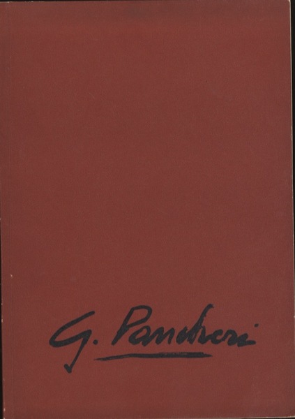 Catalogo della mostra retrospettiva di Gino Pancheri.