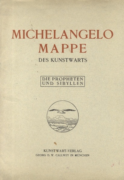 Michelangelo Mappen des Kunstwarts. Die Propheten und Sibyllen.