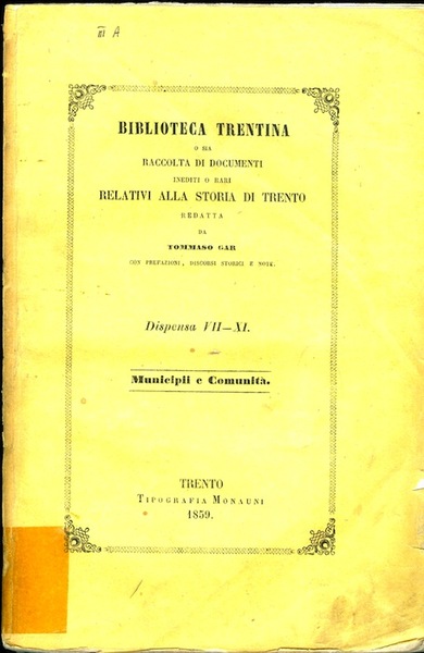 Statuti della cittÃ di Rovereto: 1425-1610