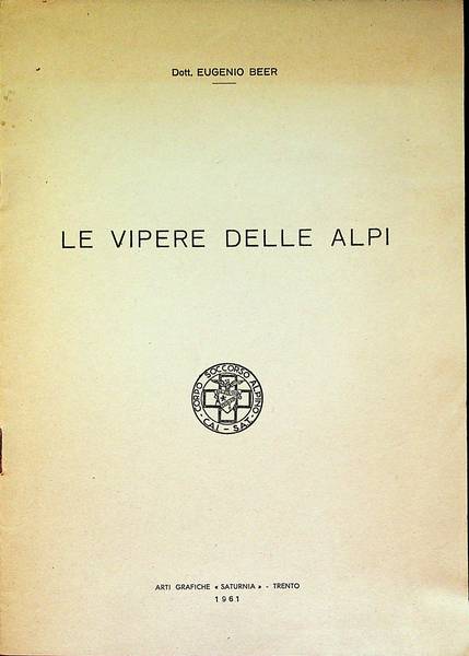 Le vipere delle Alpi.