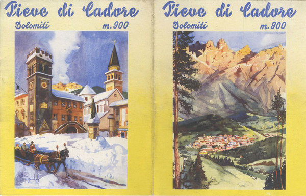 Pieve di Cadore: Dolomiti: m. 900.