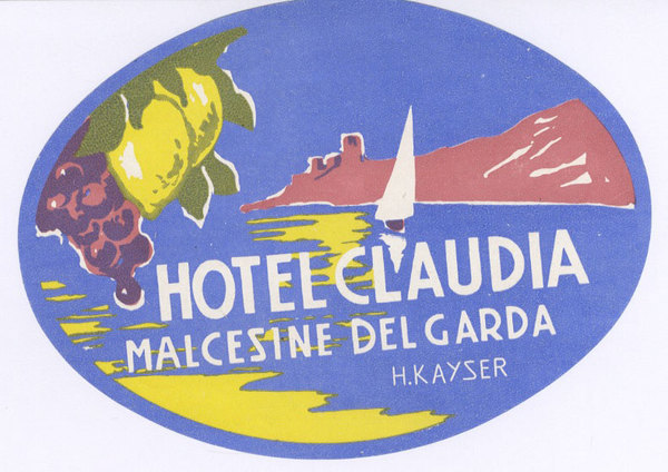 Hotel Claudia: Malcesine del Garda: H. Kayser.