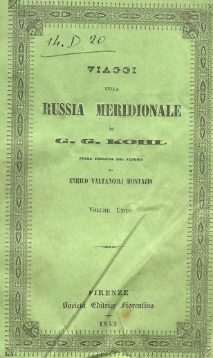 Viaggi nella Russia meridionale.