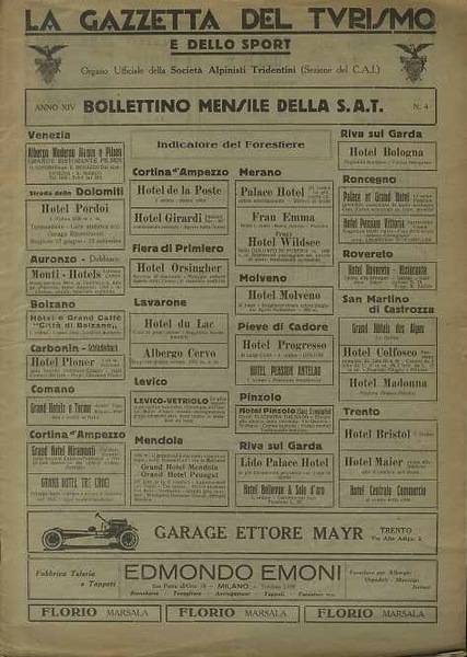 La gazzetta del turismo e dello sport: organo ufficiale della …