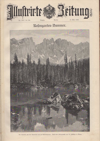 Illustrierte Zeitung: Rosengarten-Nummer.
