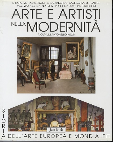 Arte e artisti nella modernitÃ .