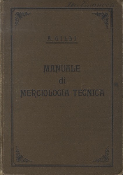 Manuale di merciologia tecnica.