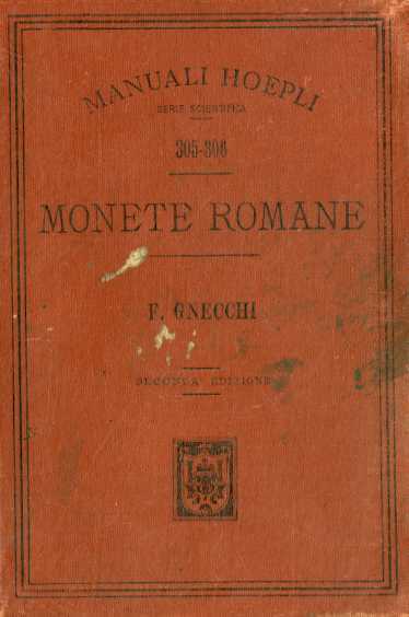 Monete romane: manuale elementare.